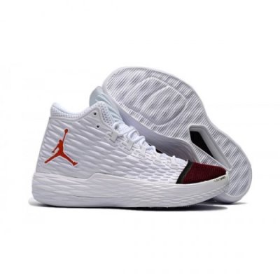 Nike Erkek Jordan Melo M13 Beyaz / Kırmızı / Siyah Basketbol Ayakkabısı Türkiye - I0ISM0MS